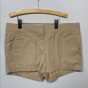 J crew Chino Broken In Style Women's Tan Shorts